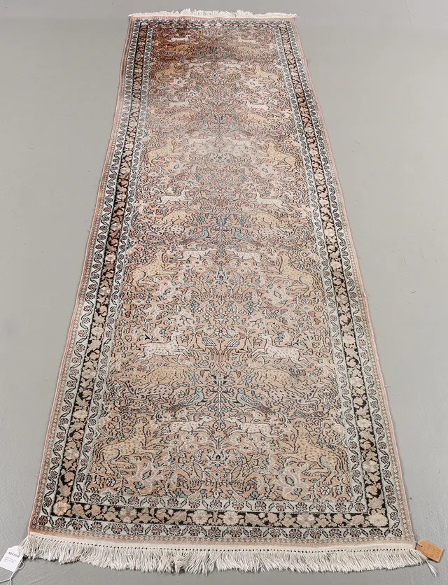 MATTA Kashmir silke, 361x96 cm.