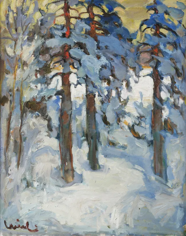 Olavi Laine, Vinterlandskap.