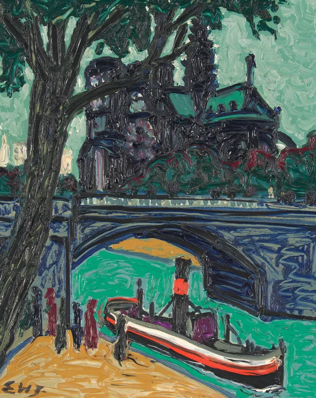 Johannessen, Erik Harry — "Notre Dame" Paris, 1956