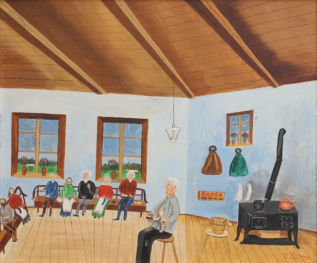 ERNST GULLBERG. "LANDARBETE PÅ HEMMET".