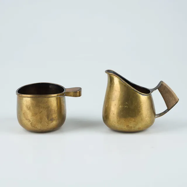 BERTEL GARDBERG. Sockerskål och gräddsnäcka, Finland 1950-tal.