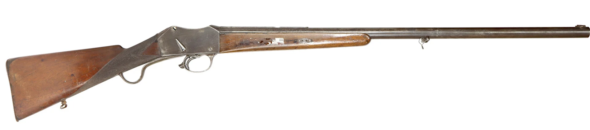 KULGEVÄR, fabrikat Husqvarna, modell Express, kaliber .450 Express, tillv.nr 6653, se-nr SE0199274. — Rifles — Walter Borg
