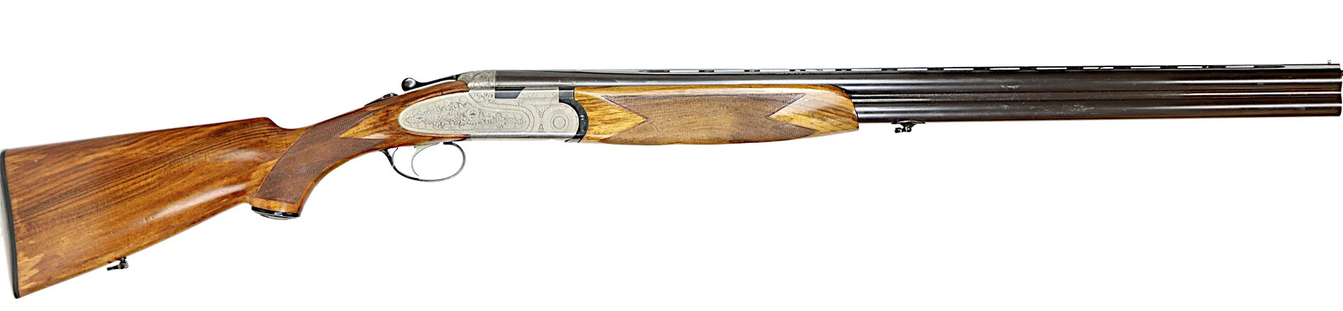 HAGELGEVÄR, Enkelskott, fabrikat Beretta, modell S57EL, kaliber 12/70, tillv.nr B42685B, se-nr 0225512. — Shotguns — Walter Borg