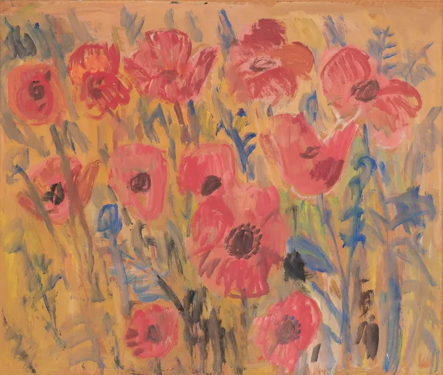 Ryggen, Hans — "Siste valmuebilde" 1956