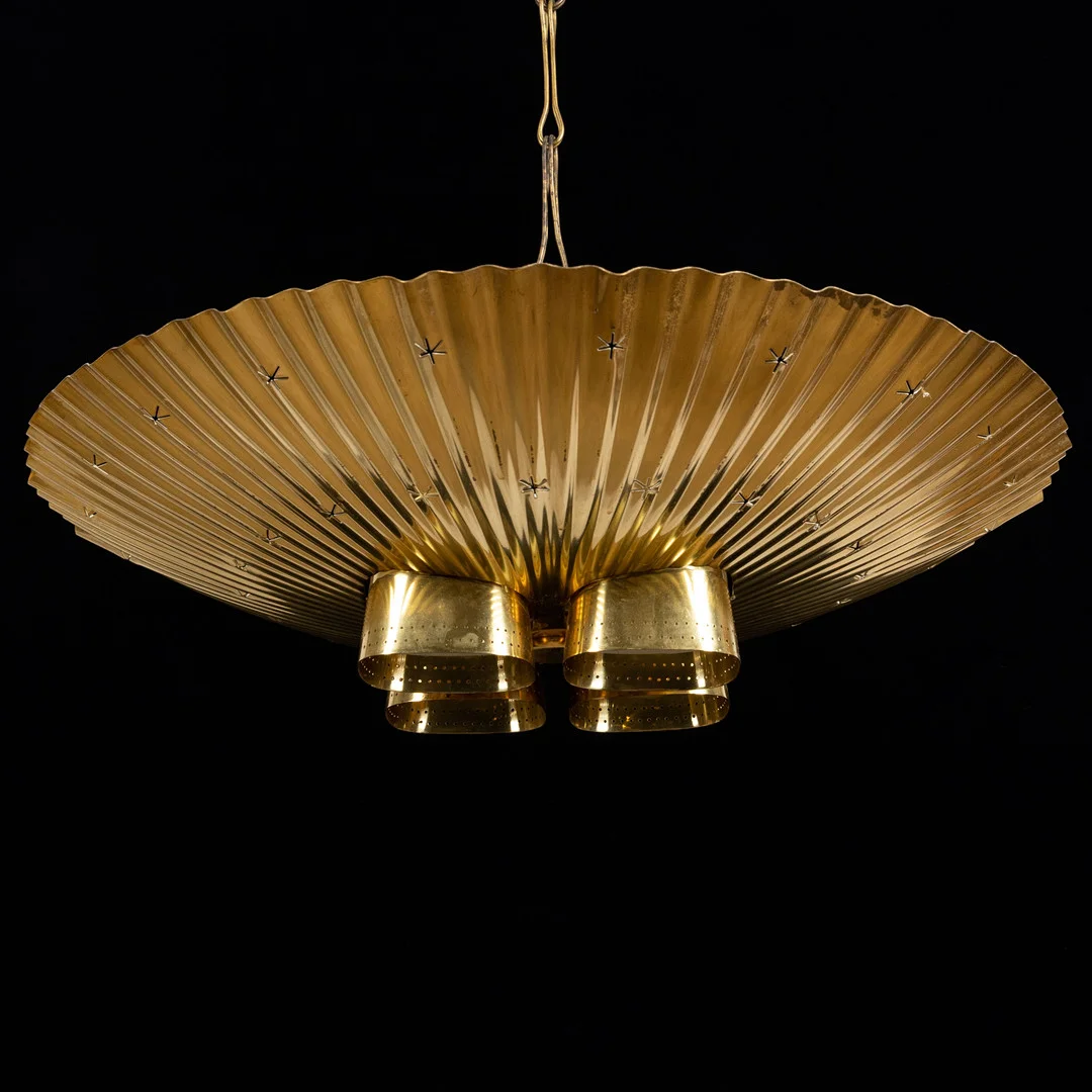 PAAVO TYNELL. TAKLAMPA, Idman 1950-tal. — Ceiling lights — Stockholms Auktionsverk Helsinki