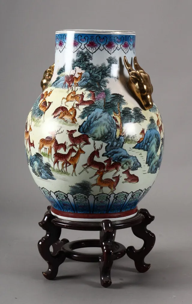 Orientalsk gulvase