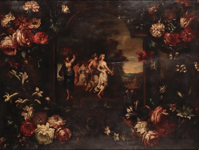 ESCUELA ESPAÑOLA DE PRINCIPIOS DEL SIGLO XX. Mercurio y Herse.