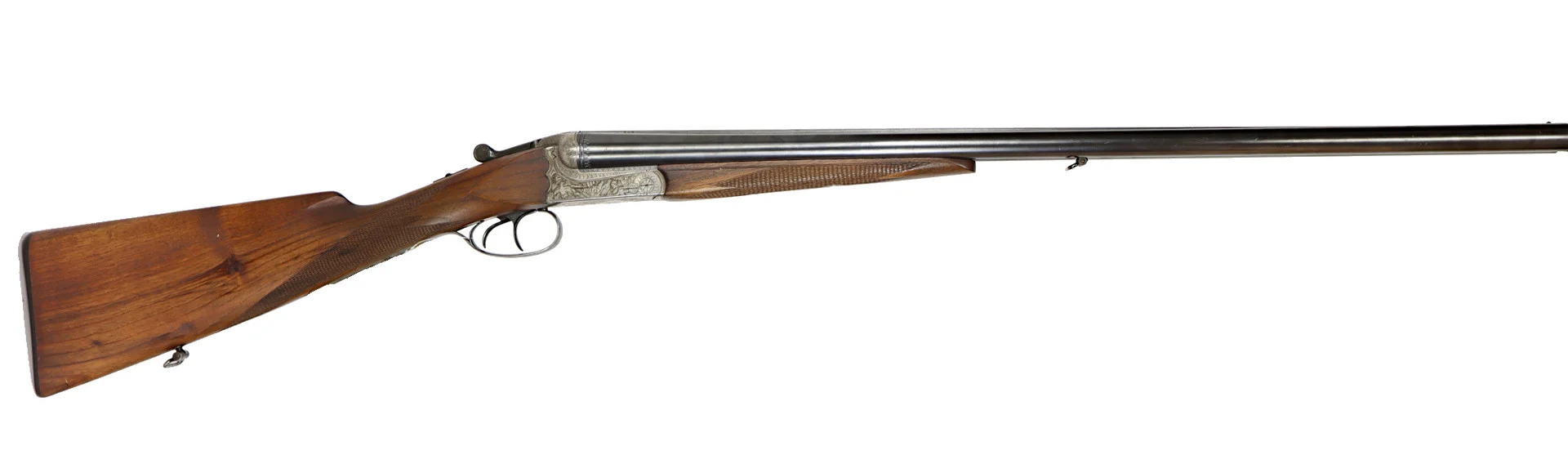 HAGELGEVÄR, fabrikat Simson, modell 74, kaliber 12/70, tillv.nr 235129. — Shotguns — Walter Borg