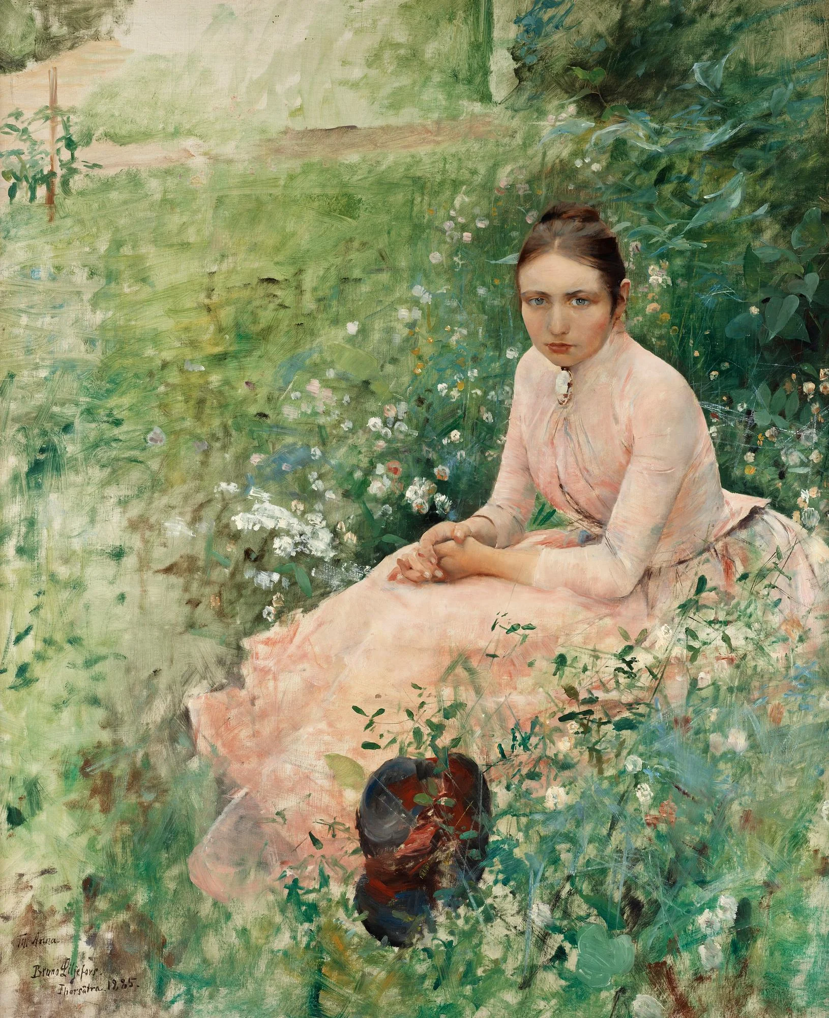 Bruno Liljefors, "Anna". — Bukowskis