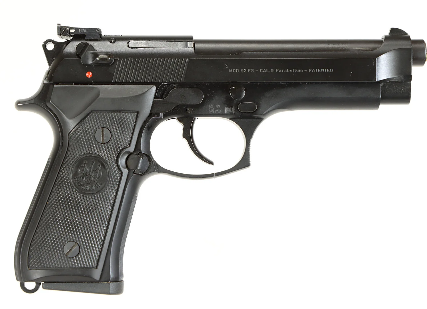 PISTOL, fabrikat Beretta, modell 92FS, kaliber 9x19, tillv.nr F53024Z. — Pistols — Walter Borg