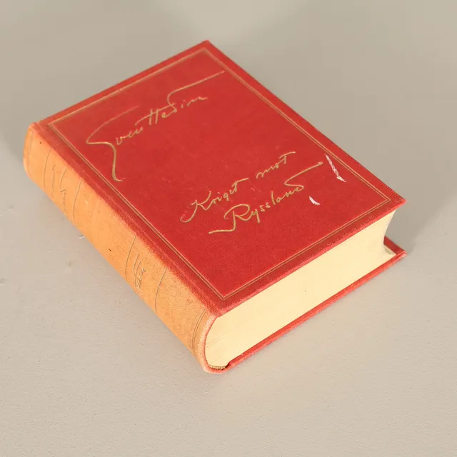 SVEN HEDIN. BOK Kriget mot Ryssland 1915.