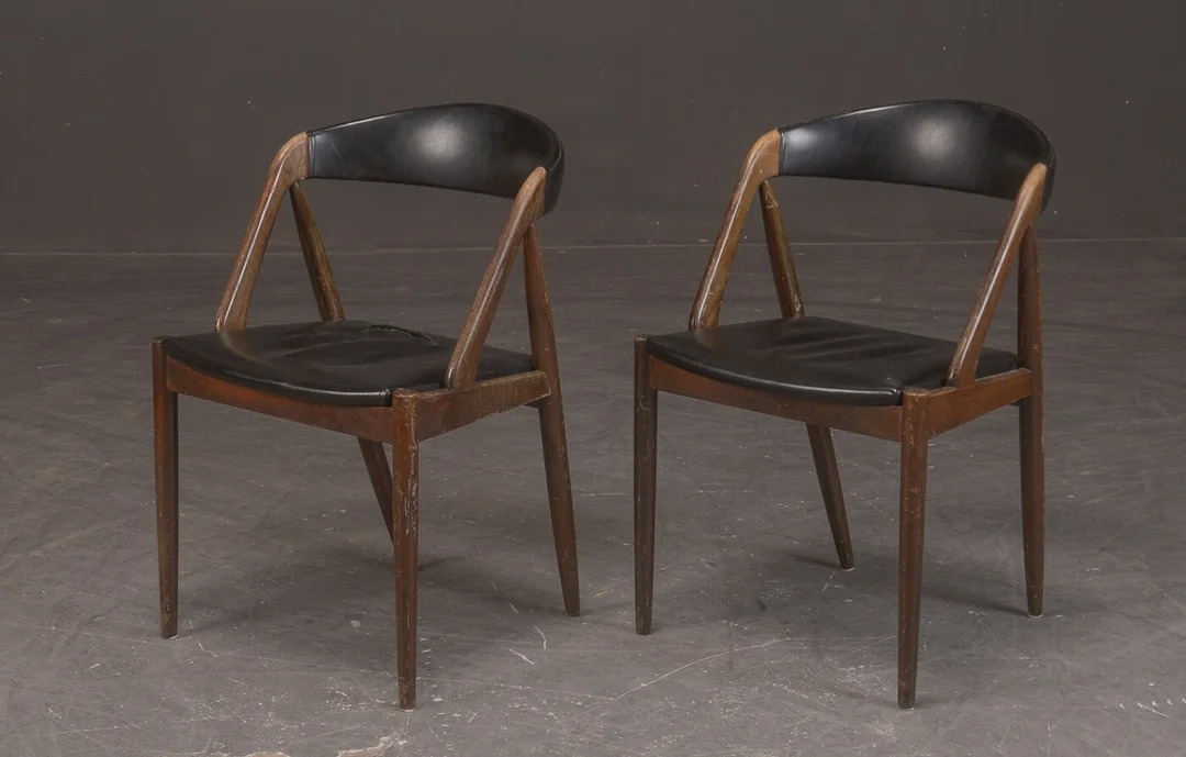 Kai Kristiansen. Model 31. To stole af mahogni (2) — Furniture/Chairs — Lauritz