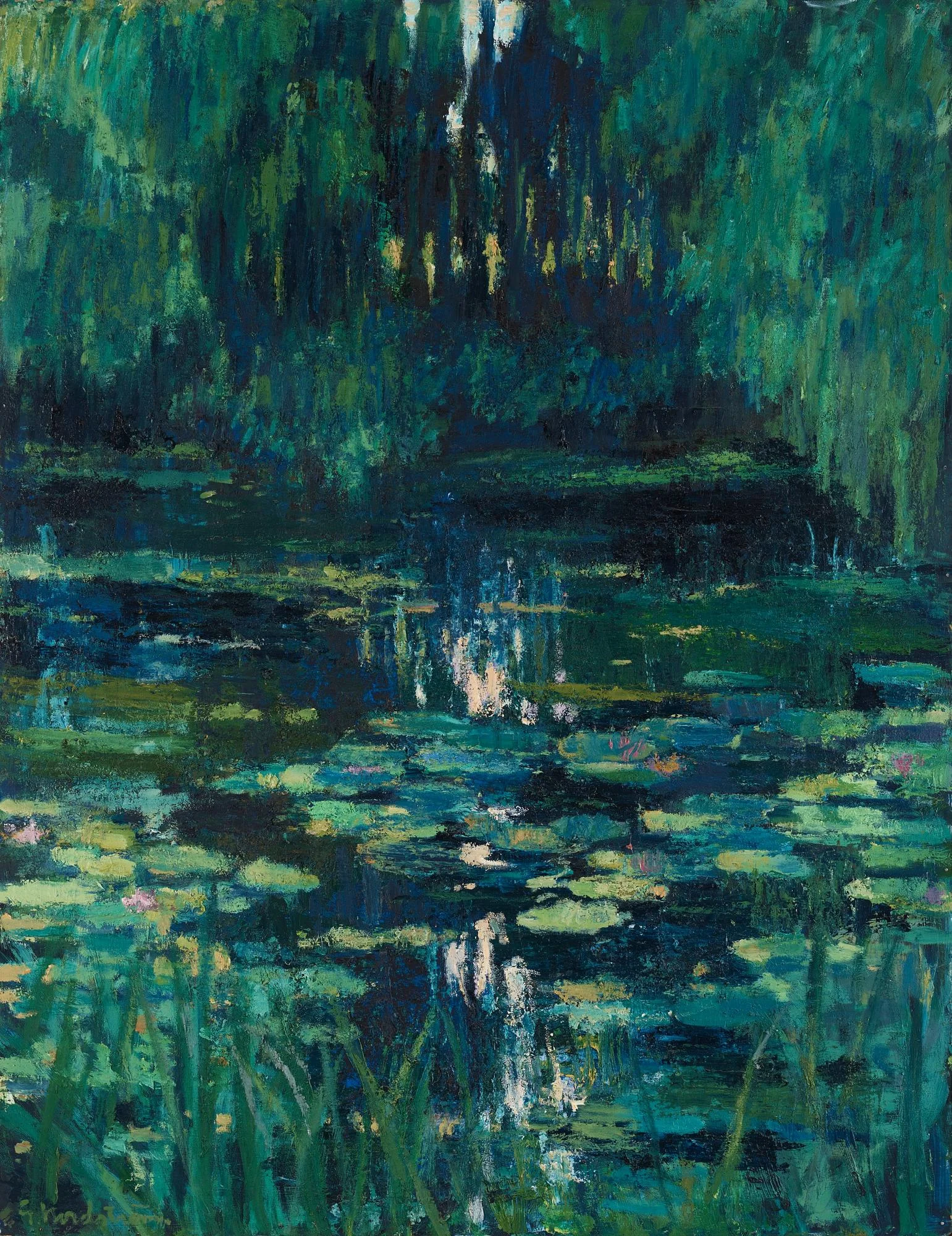 Gerhard Nordström, "Monets trädgårdar". — Bukowskis