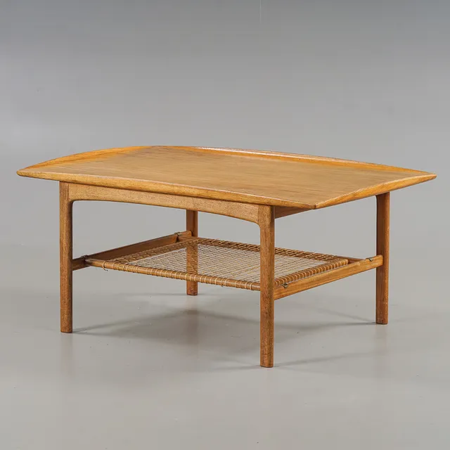 FOLKE OHLSSON. Soffbord "Frisco" Tingströms, Teak, Bra Bohag Serien, 1960-tal.