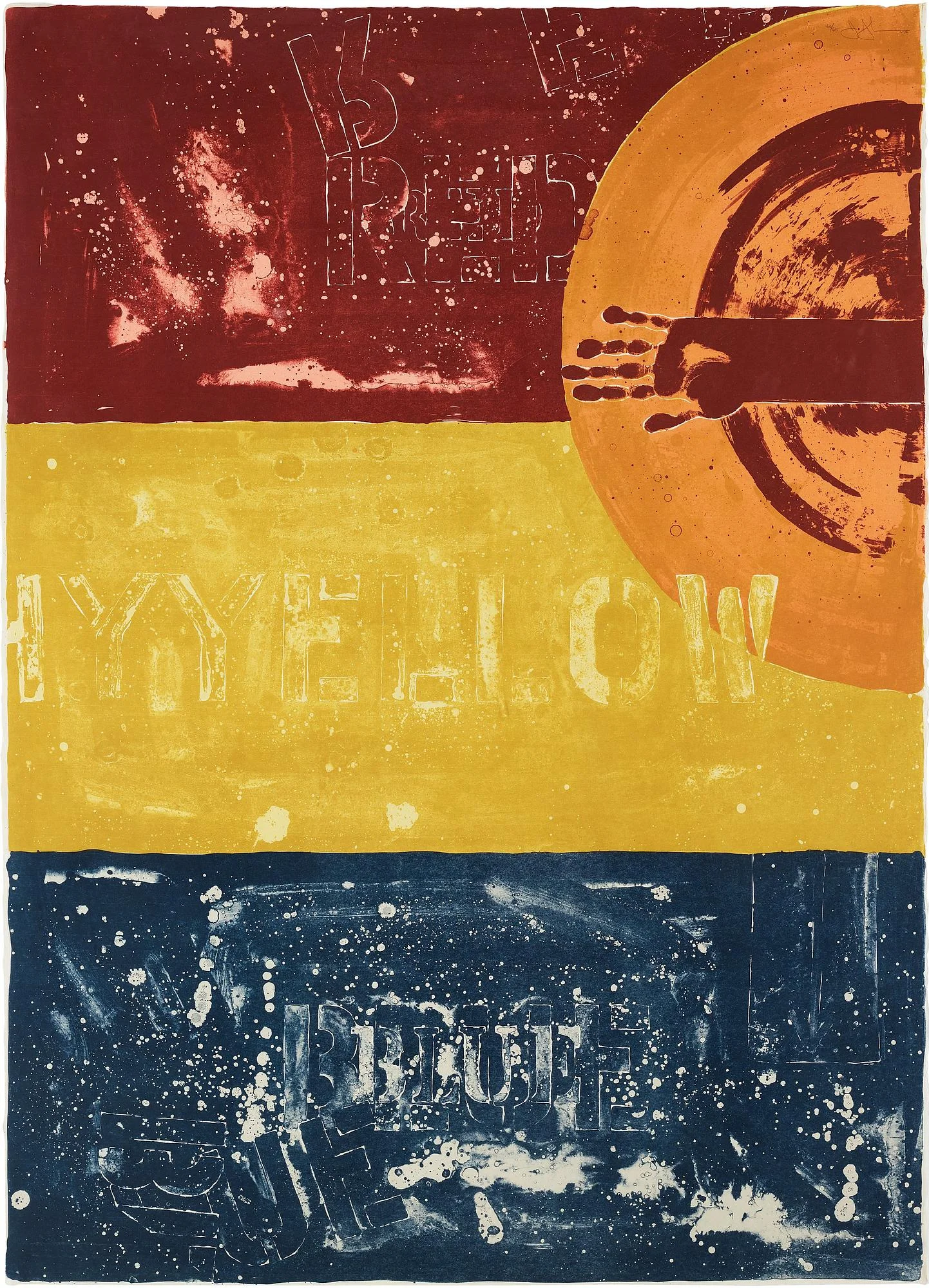 Jasper Johns, "Periscope l". — Bukowskis
