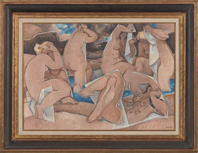 Dayez, Georges — "Baigneuses" 1978