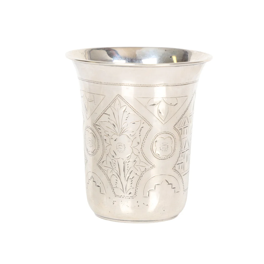 A LATE 19TH CENTURY RUSSIAN SILVER BEAKER. — Silver — Bishop & Miller