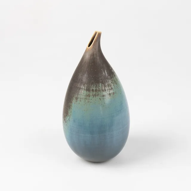 STIG LINDBERG. Vas, ur serien Gnurgla, Studiohanden Gustavsberg, 1960, glaserat stengods.
