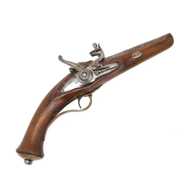 FLINTLÅSPISTOL, 1800-tal.
