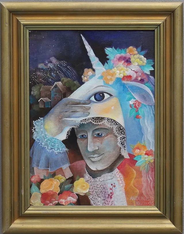 ANITA PAULSSON. MASKERADMOTIV.