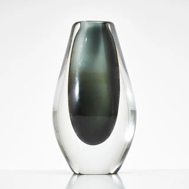 SVEN PALMQVIST. Vas, glas, signerad Pu 3611, Orrefors.