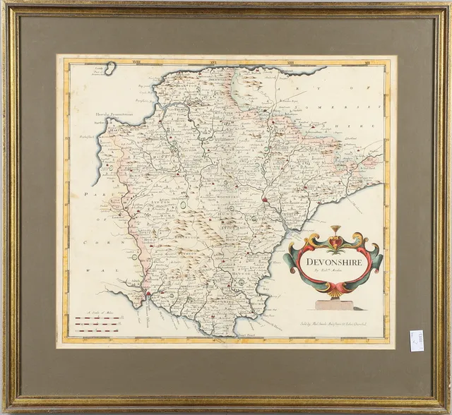 ROBERT MORDEN (C.1650-1703). DEVONSHIRE.
