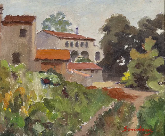 RAMON SANVISENS. Rural view.