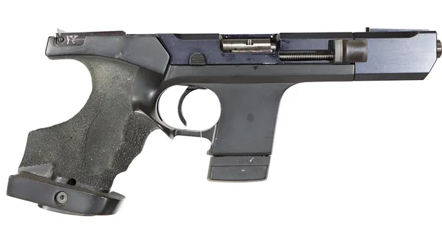 PISTOL, fabrikat Hämmerli, modell SP20, kaliber .22lr, tillv.nr 02060, se-nr SE0244181.