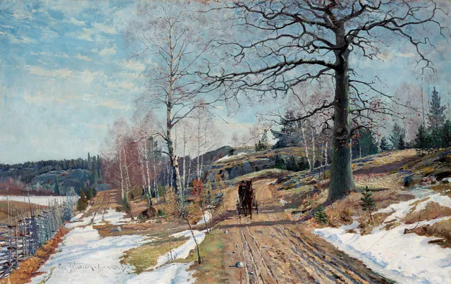 Carl Johansson, Vårlandskap.