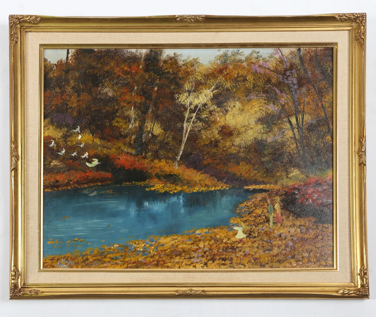FRED YATES, BRITISH, SIGNED OIL ON BOARD. — Paintings — Bishop & Miller