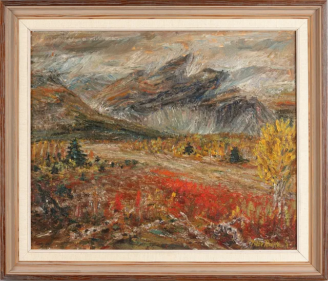 FOLKE RICKLUND. "Dooromskalet - Kultsjön".