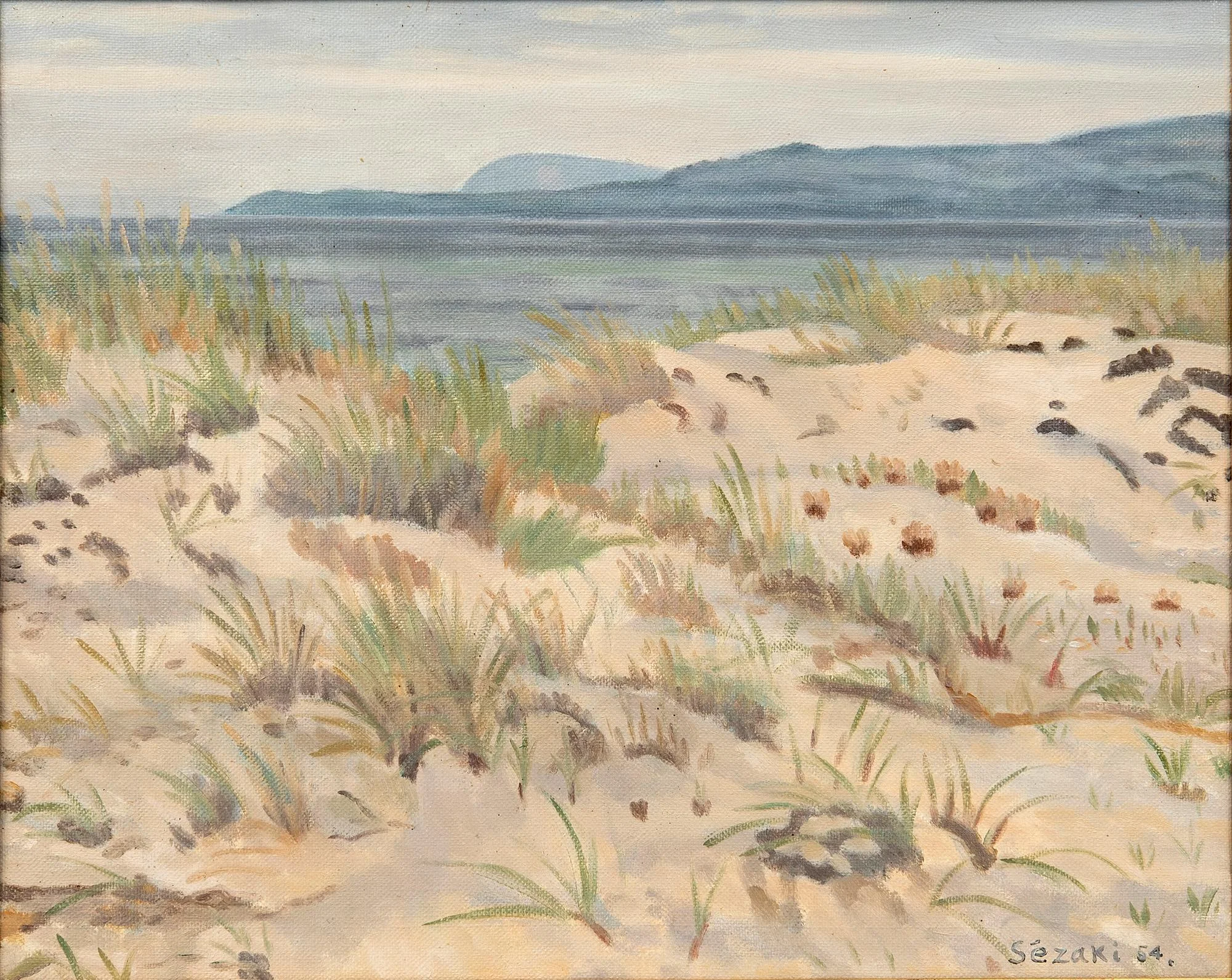 Haruo Sezaki, Kivik, mot Stenshuvud. — Konst/Modern svensk konst — Bukowskis