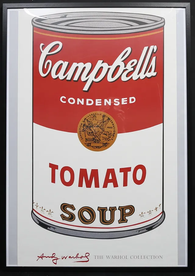 ANDY WARHOL. EFTER. Affish.