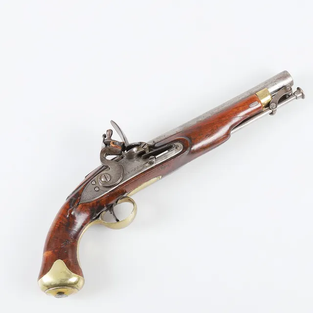 FLINTLÅSPISTOL, Thomas Hewson, London sent 1700-tal.