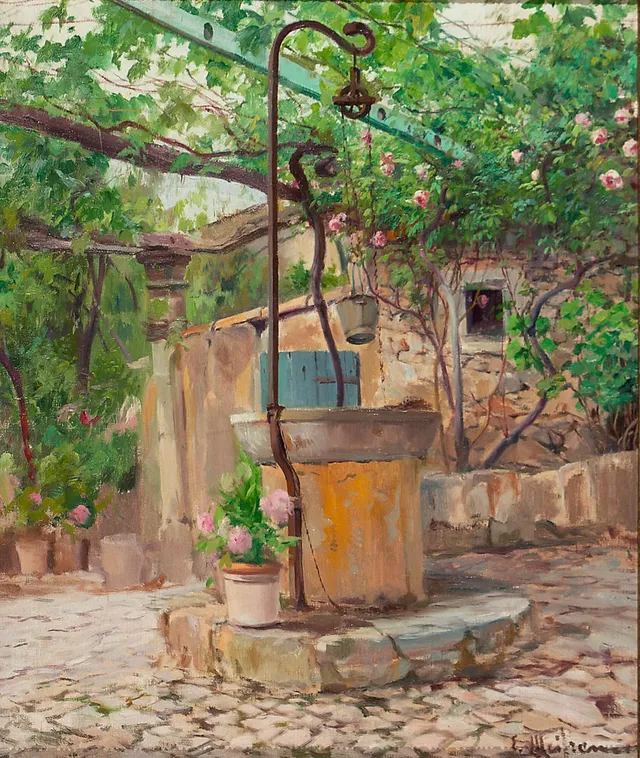 ELISEO MEIFRÉN. Rural view.