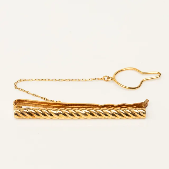 SLIPSKLÄMMA, 18K guld, svensk import, 1900-talets andra hälft.