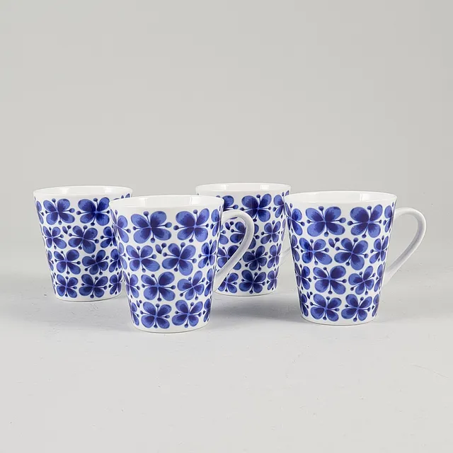 MARIANNE WESTMAN. Mugg med hänkel, 4 st, Mona Amie, Rörstrand.