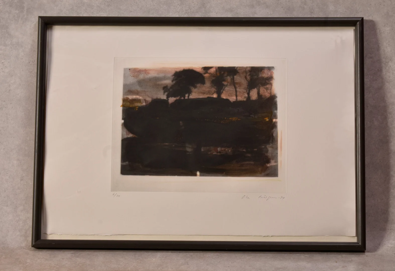 OLA BILLGREN. 1940-2001 Fotogravyr, numrerad 6/20, signerad, daterad -94. — Other — Auktionsverket Engelholm