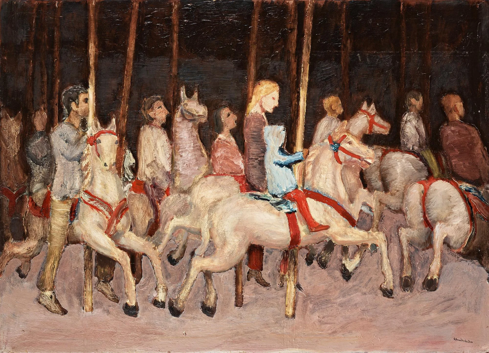 Bertram Schmiterlöw, "Karusellen i Antibes". — Bukowskis