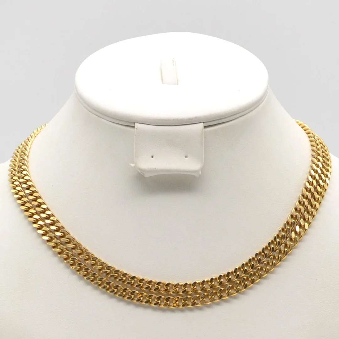 GROSSÉ, MODESCHMUCK COLLIER, VERGOLDETE PANZERKETTE. — Necklace — Kunst- und Auktionshaus Kleinhenz