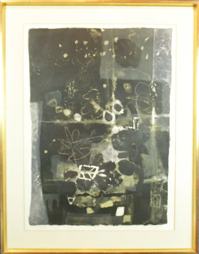 ANTONI CLAVÉ. färglitografi, épreuve d'artiste, signerad.