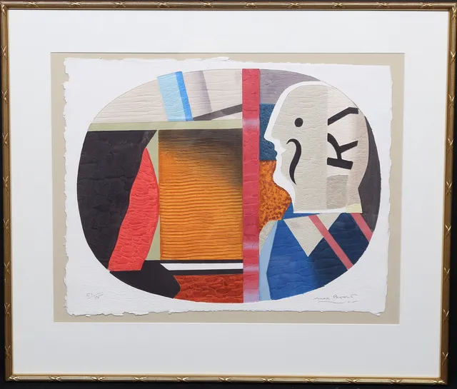 MAX PAPART. Carborundumetsning. Signerad och numrerad 51/75.