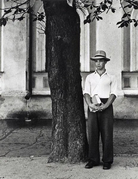 Georg Oddner, "Studenten eller mannen med boken", 1955.