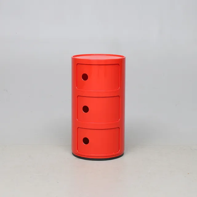 HYLLA/SKÅP, plast, "Componibili", Anna Castelli Ferrieri, Kartell.
