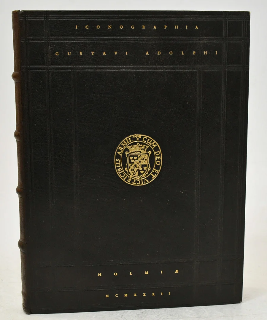 STRÖMBOM, SIXTEN. Iconographia Gustavi Adolphi. Gustav II Adolf / samtida porträtt. Utgivna och beskrivna av Sixten Strömbom. — Books — Connoisseur Bokauktioner