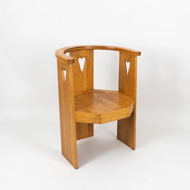 ELIEL SAARINEN. KARMSTOL, ca 1910, för Statens Järnvägar, administrationshuset.