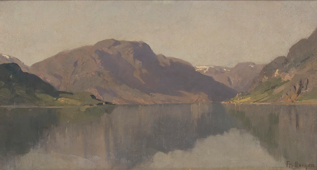 Borgen, Fredrik — Landskap — Kunst/Maleri — Blomqvist