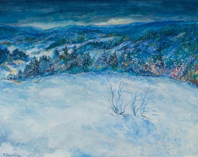 Fritzvold, Reidar — "En gyllen vintermorgen" 1977