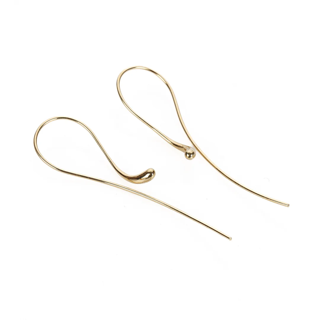Jacqueline Rabun for Georg Jensen. Pair of Mercy twist earrings in 18 kt gold — Jewellery/Earrings — Lauritz