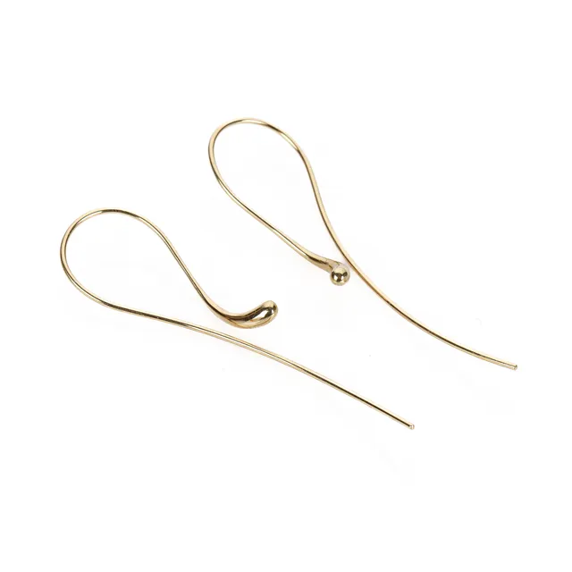 Jacqueline Rabun for Georg Jensen. Pair of Mercy twist earrings in 18 kt gold